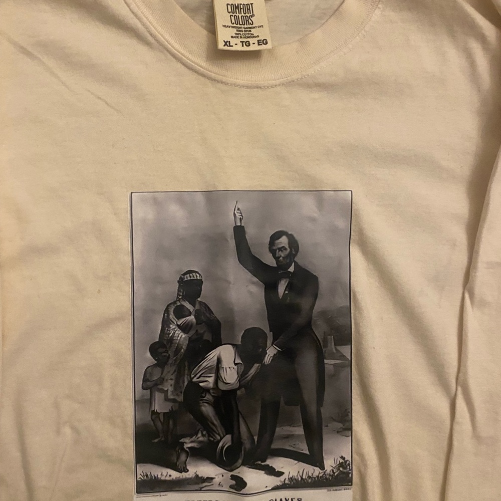 Comfort Colors Ivory Graphic Tee Juneteenth black excellence freedom